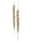 8" Glass Gilded Crystal Icicle Ornament (2 PCS) - Luxurious Christmas Tree Decoration